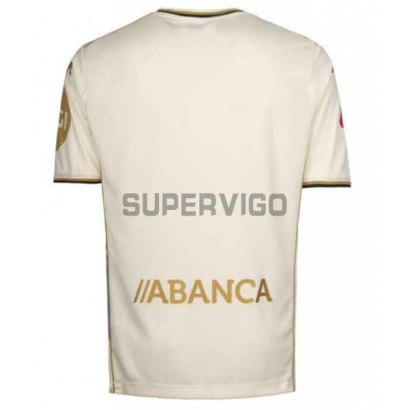 Camiseta Deportivo de La Coruña Tercera Equipación 2025/2026 Blanco con Parche La Liga