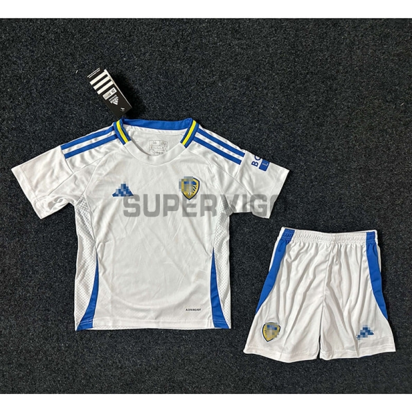 Camiseta Leeds United Primera Equipación 2024/2025 Niño Kit