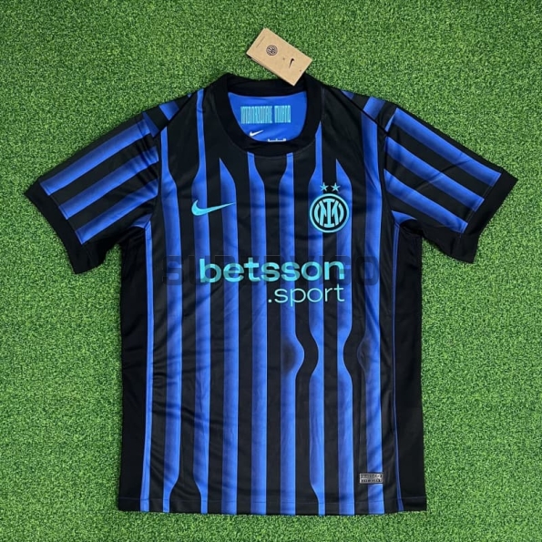 Camiseta Inter de Milan Primera Equipación 2025/2026 Azul/Negro