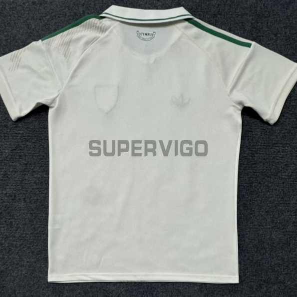 Camiseta Gales Segunda Equipación Mundial 2026 Blanco