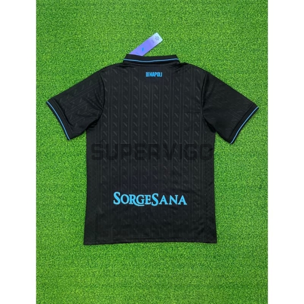 Camiseta Napoli Tercera Equipación 2025/2026 Negro