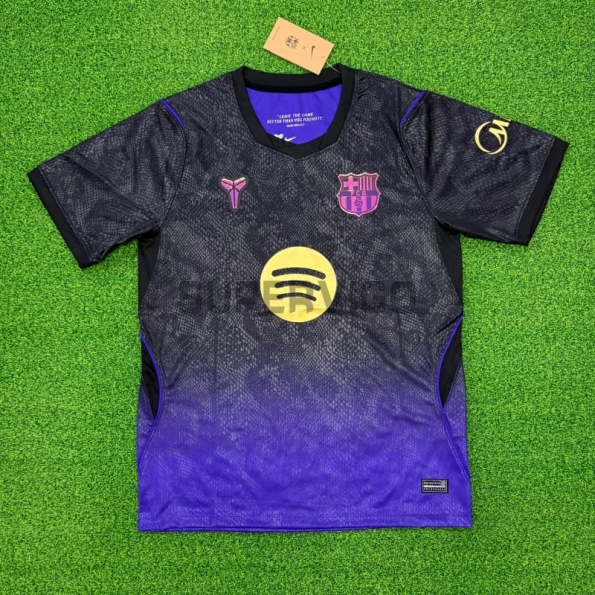 Camiseta Barcelona Segunda Equipación 2026/2027 Negro/Morado