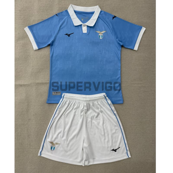 Camiseta Lazio Primera Equipación 2026/2027 Azul Niño Kit
