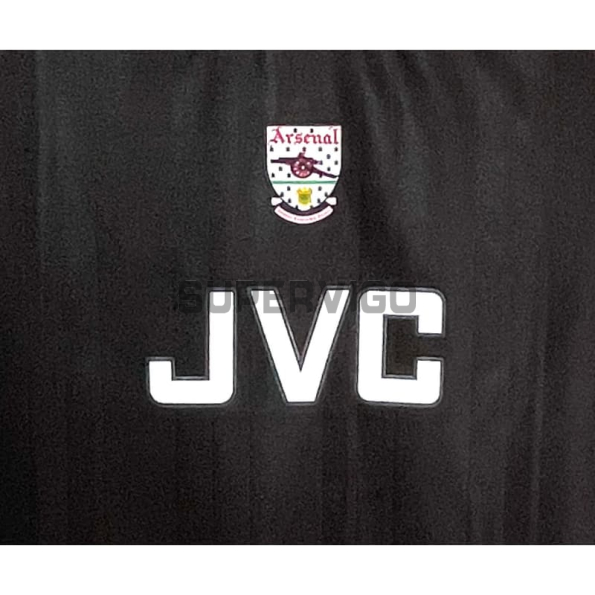 Camiseta Arsenal Segunda Equipación Retro 1992/1994 Negro