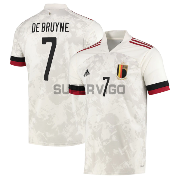 Camiseta DE BRUYNE 7 Bélgica 2ª Equipación 2021