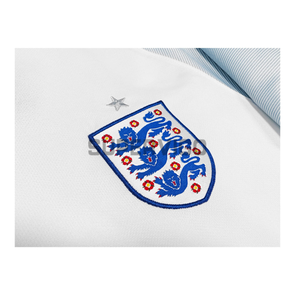 Camiseta Inglaterra Primera Equipación Retro 2016 Blanco