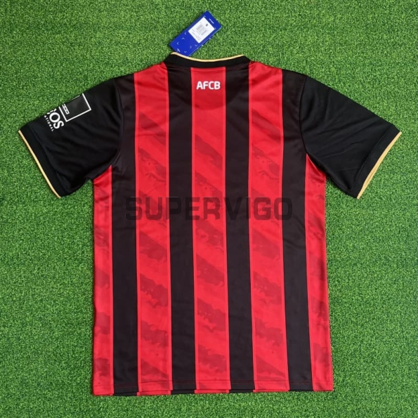 Camiseta AFC Bournemouth Primera Equipación 2025/2026 Rojo/Negro
