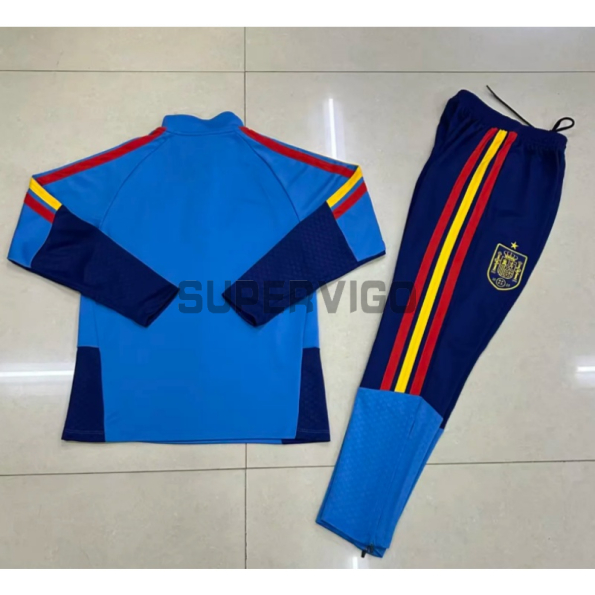 Sudadera De Entrenamiento España 2026 Kit Azul