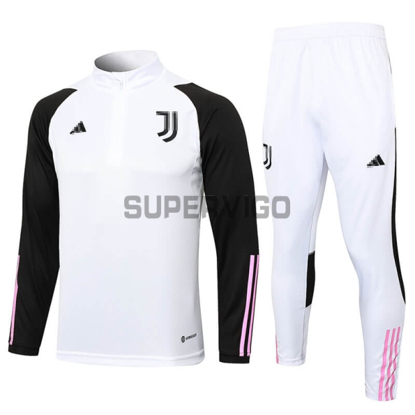 Training Top Kit Juventus 2023/2024 Blanc/Noir