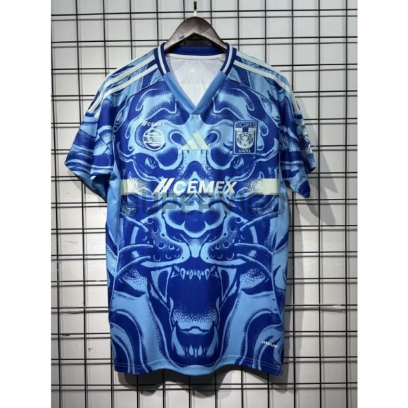 Camiseta Tigres UANL Segunda Equipación 2025/2026 Azul