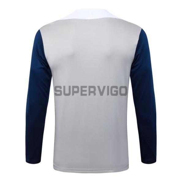 Sudadera De Entrenamiento Tottenham Hotspur 2025/2026 Gris/Azul Marino