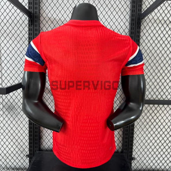 Camiseta Noruega Primera Equipación Mundial 2026 Rojo/Azul (EDICIÓN JUGADOR)