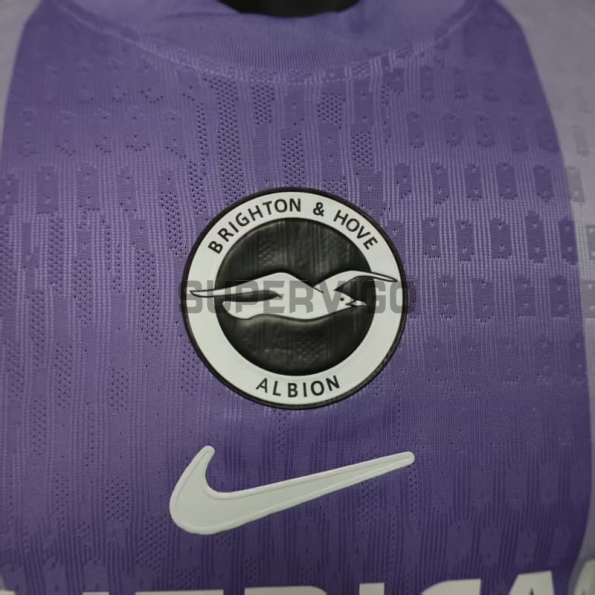 Camiseta Brighton Segunda Equipación 2025/2026 Morado (EDICIÓN JUGADOR)