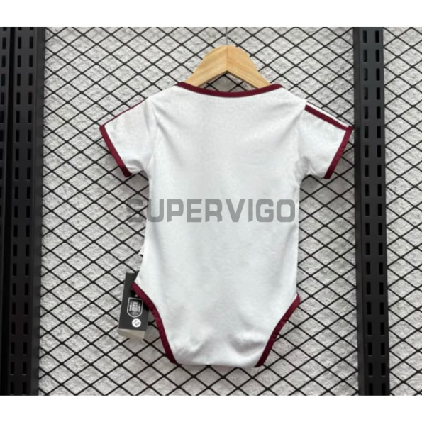 Camiseta España Segunda Equipación Mundial 2026 Blanco Baby