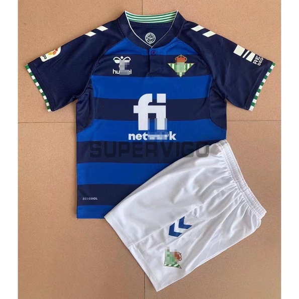 Camiseta Real Betis Segunda Equipación 2022/2023 Niño Kit