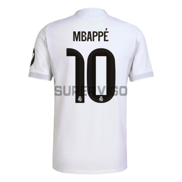 Camiseta MBAPPÉ 10 Real Madrid Primera Equipación 2025/2026 Blanco