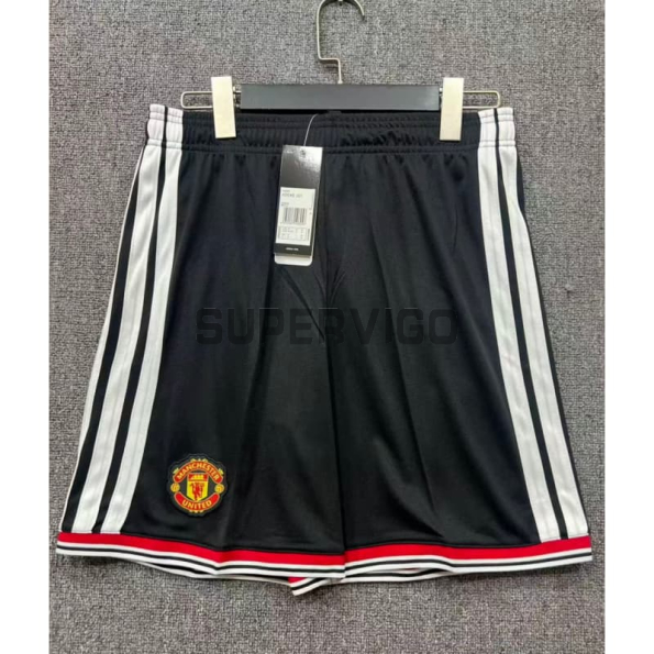 Pantalón Corto Manchester United Primera Equipación 2026/2027 Negro