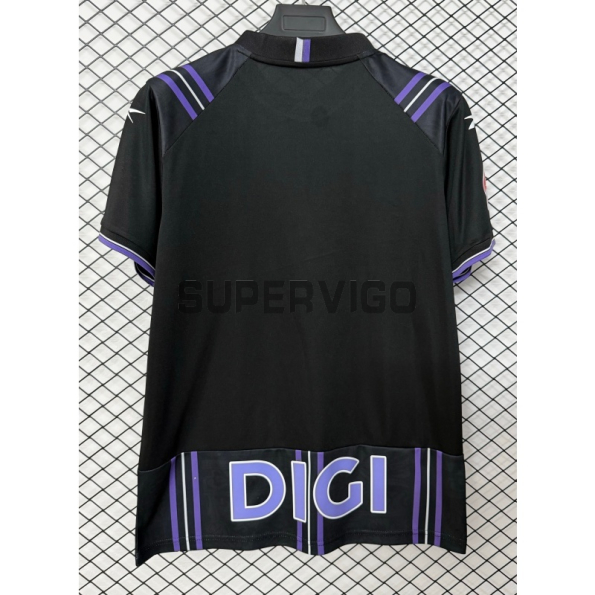 Camiseta Real Valladolid Segunda Equipación 2026/2027 Negro con Parche La Liga