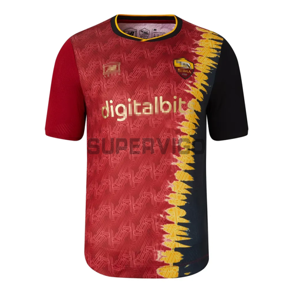 Maillot AS Roma 2022 2023 Rouge/Noir