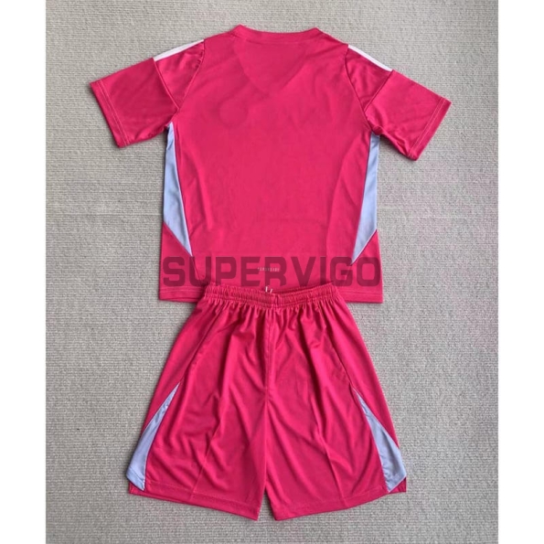 Camiseta De Portero Escocia 2024 Niño Kit Rosa