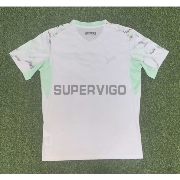 Camiseta Austria Segunda Equipación Mundial 2026 Blanco