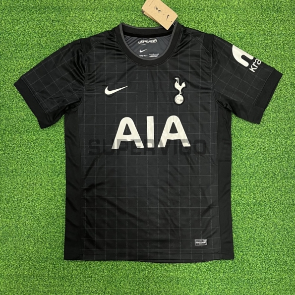 Camiseta Tottenham Hotspur Segunda Equipación 2025/2026 Negro
