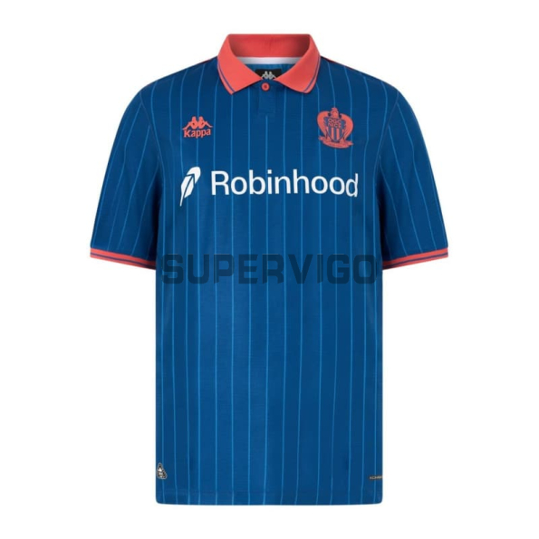 Camiseta OCG Nice Tercera Equipación 2025/2026 Azul