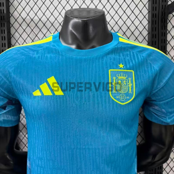 Camiseta de Portero España Primera Equipación Mundial 2026 Azul (EDICIÓN JUGADOR)