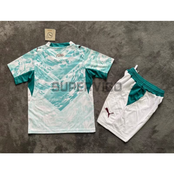 Camiseta Portugal Segunda Equipación Mundial 2026 Verde/Blanco Niño Kit
