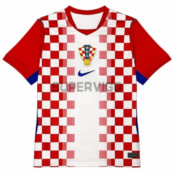 Camiseta Croacia Primera Equipación Mundial 2026 Rojo/Blanco