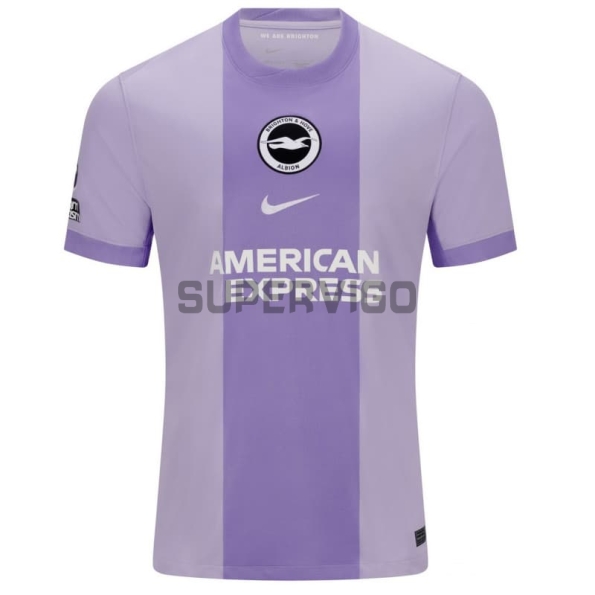 Camiseta Brighton Segunda Equipación 2025/2026 Morado