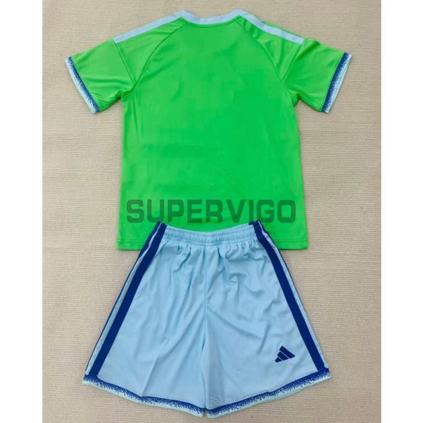 Camiseta Seattle Sounders Primera Equipación 2026/2027 Verde Niño Kit