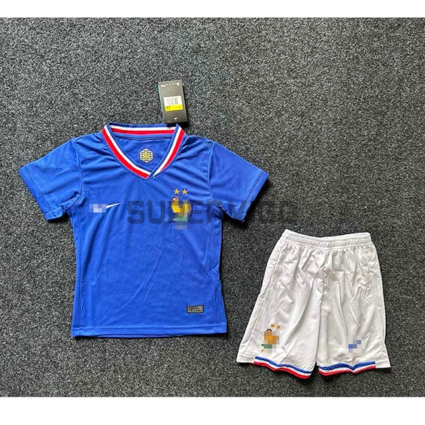 Camiseta Francia Primera Equipación 2024 Niño Kit