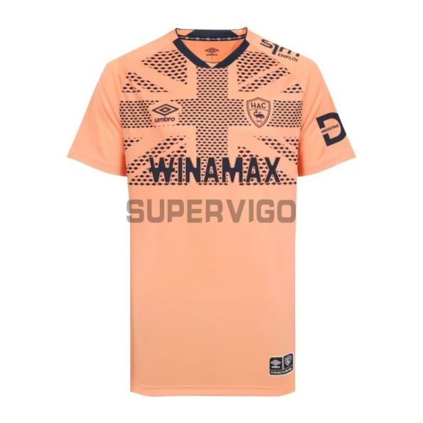 Camiseta Le Havre Segunda Equipación 2025/2026 Naranja