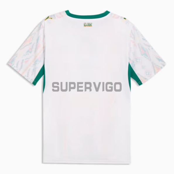 Camiseta Senegal Primera Equipación Mundial 2026 Blanco