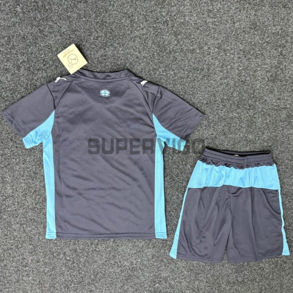 Camiseta Olympique Marsella Segunda Equipación 2025/2026 Azul Marino Niño Kit