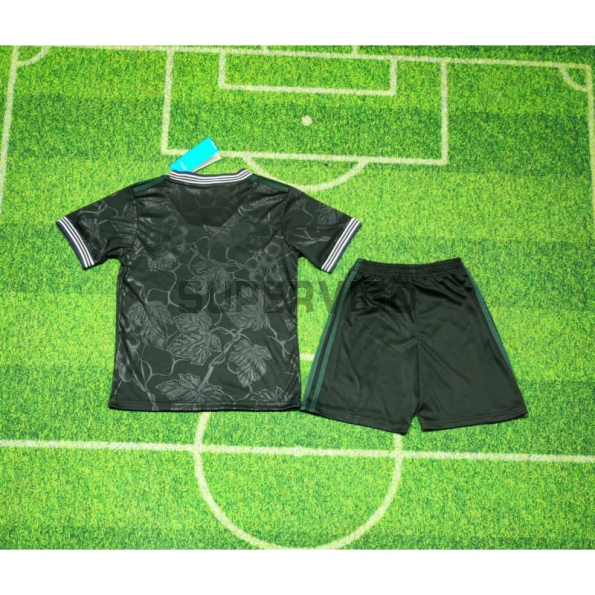 Camiseta Juventus Tercera Equipación 2025/26 Negro Niño Kit