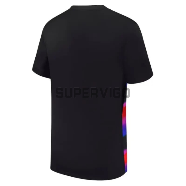 Camiseta Inglaterra Segunda Equipación 2025 Negro