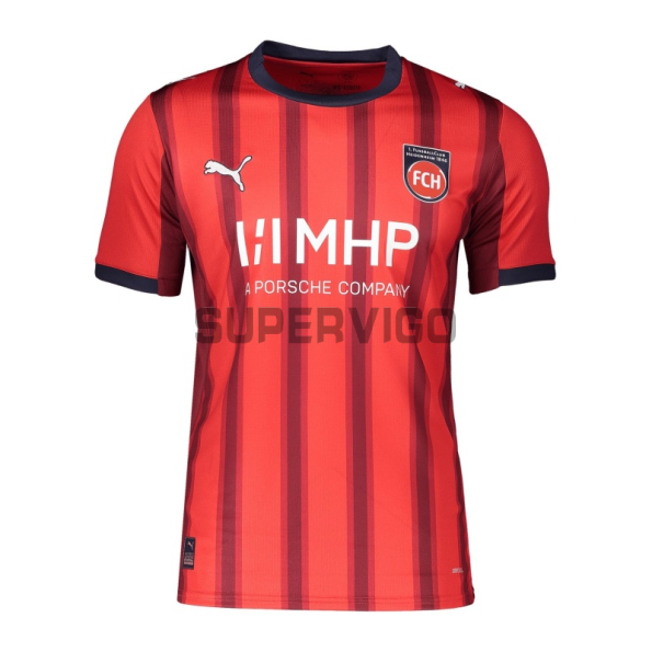 Camiseta FC Heidenheim Primera Equipación 2025/2026 Rojo