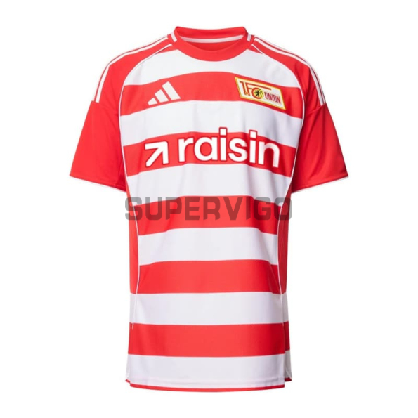 Camiseta Union Berlin Primera Equipación 2025/2026 Rojo/Blanco