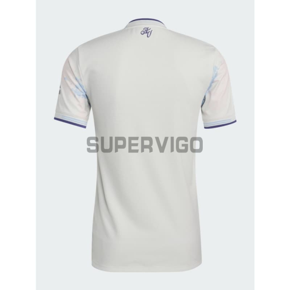 Camiseta Aston Villa Tercera Equipación 2025/2026 Blanco Roto