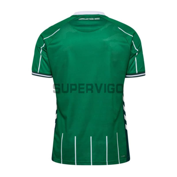 Camiseta Werder Bremen Primera Equipación 2025/2026 Verde/Blanco