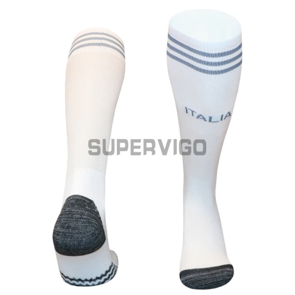 Camiseta Italia Segunda Equipación Mundial 2026 ML Blanco (EDICIÓN JUGADOR)