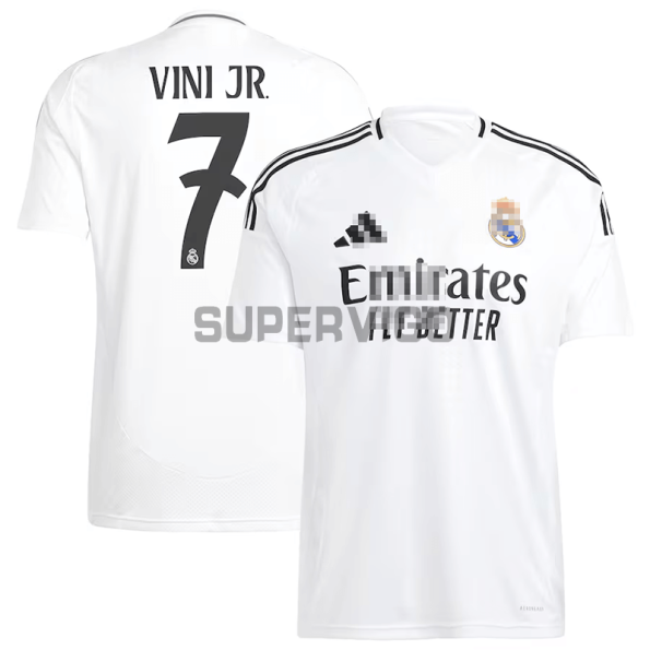 Camiseta Vini Jr. 7 Real Madrid Primera Equipación 2024/2025