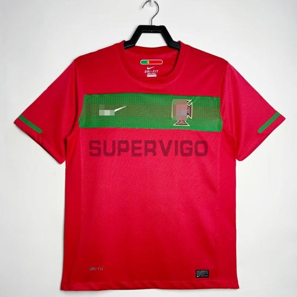 Camiseta Portugal Primera Equipación Retro 2010