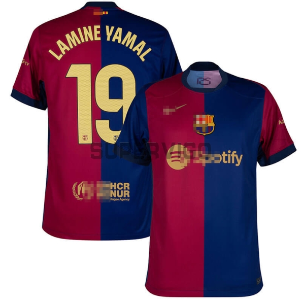 Camiseta Lamine Yamal 19 Barcelona Primera Equipación 2024/2025