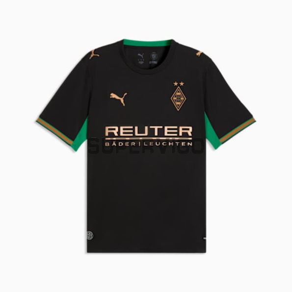 Camiseta Borussia Mönchengladbach Segunda Equipación 2026/2027 Negro