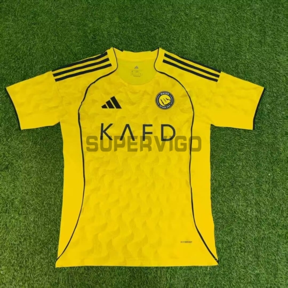 Camiseta Al Nassr Primera Equipación 2025/2026 Amarillo