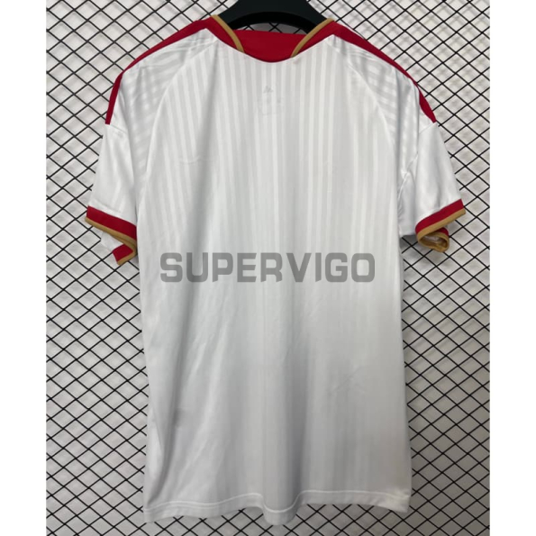 Camiseta Sevilla FC Primera Equipación 2026/2027 Blanco con Parche La Liga