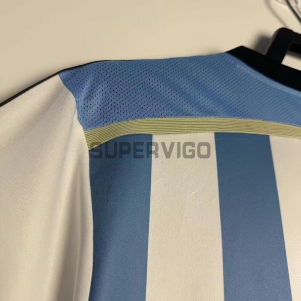 Camiseta Argentina Primera Equipación 2014 Retro